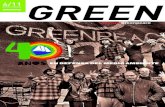 4/11 - GParchivo-es.greenpeace.org › ... › revista4-11web.pdf · 2 REVISTA GREENPEACE 4/11 REVISTA GREENPEACE 3 Cuarentones y guerreros del arcoíris. Cumplimos 40 años. Han
