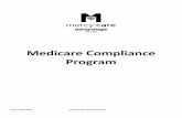 Medicare Compliance Program › assets › pdf › mca-providers › mca... · 2019-11-18 · The Medicare Compliance Officer and compliance staff is responsible for managing and