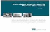 Recruiting and Retaining Diverse Personnel - › resources › Hanover_Recruiting and... · PDF file exemplary or promising practices in recruiting or retaining diverse personnel: