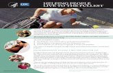 HELPING PEOPLE LIVE TO THE FULLEST · 1 HELPING PEOPLE LIVE TO THE FULLEST The Centers for Disease Control and Prevention (CDC) is dedicated to improving the health and safety of