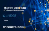 The New Open ”Edge” · 2020-05-04 · Distributed cloud, edge compute, AI/ML, IoT, 5G, VNFs/NFV, FMC Source: IHS Markit. NFV Strategies: Global Service Provider Survey, June 2017;