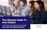 The Ultimate Guide To Auto Dialers - Ozonetel › wp-content › uploads › 2020 › 05 › ...What is an auto dialer exactly? Auto dialers have multiple applications Auto dialers