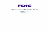 Open Government Plan · 2019-02-04 · The FDIC uses this Open Government Plan as an opportunity to communicate our strategy for open government. The FDIC has continually taken an