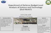 Department of Defense Budget Level Analysis of Science and ...seor.vse.gmu.edu › ~klaskey › Capstone › BLAST Website › docs › BL… · (Fall 2016 Capstone Project) R2 Output