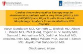 Cardiac Resynchronization Therapy may be detrimental in ...professional.heart.org/idc/groups/ahamah-public/@wcm/@sop/@sco… · VWQRSD (≥180 ms) were worse when compared to a QRSD