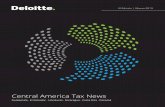 Central America Tax News - Deloitte United States · definitiva para actuar como gestores tributarios. Comisión temporal de reposición, ... (F-982 v4) Tax Newsletter Nuevos Requerimientos