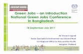 Green Jobs –an introduction National Green Jobs Conference in … · 2014-06-09 · • National green skills development strategy • Youth apprenticeship program for green jobs