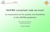 ‘INSPIRE-compliant web services’ · 2010-06-30 · OTB Research Institute (section GIS-technology) Member of INSPIRE DT „Data specifications ... • GetCapabilities response