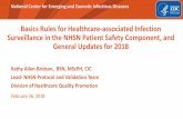 General NHSN Definitions for 2018 · 1/23/2018  · General Updates for 2018 Kathy Allen-Bridson, BSN, MScPH, CIC Lead- NHSN Protocol and Validation Team. Division of Healthcare Quality