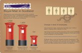 Royal Mail in Scotland - Scottish Parliamentincludes sorting, processing and delivering mail (parcels and letters). Some Post Office activities will be included in this definition.