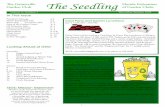The Gainesville Garden Club The Seedling Florida … The Seedling.pdfClub members will create a fabulous lunch! Tickets are $25 and will go on sale in January. Tickets go on Sale to