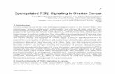 Dysregulated TGF E Signaling in Ovarian Cancer · PDF file 7 Dysregulated TGF E Signaling in Ovarian Cancer Kyle Bauckman 2, Christie Campla 1 and Meera Nanjundan 1,2 1University of
