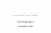 La economía política de la reforma del sector salud en el ......La economía política de la reforma del sector salud en el Uruguay (2005-2012) Innovación y continuidad en la construcción