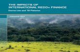 THE IMPACTS OF INTERNATIONAL REDD+ FINANCE · DRC Democratic Republic of the Congo ER emission reductions ... Align REDD+ with relevant private sector initiatives and facilitate the