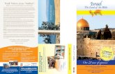 Walk Where Jesus Walked ! Israel - Friendship ToursVery best of Italy 10 Days Day 1 DEPART NEW YORK - After dinner relax and enjoy the onboard entertainment. Day 2 Bastion & Royal