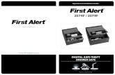 2074f / 2079f - secure.img.wfcdn.com · Your new First Alert® Anti-Theft Safe™ will provide secure protection for your valuables, important documents and other personal items.