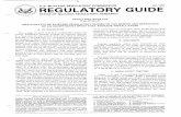 U.S. NUCLEAR July REGULATORY GUIDE · Regulatory Guide 3.41, Revision 1, Validation of Calculational Methods for Nuclear Criticality Safety 1.59, Revision 2, Design Basis Floods for