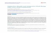 Subjective Health and Subjective Well-Being (The Case of ... · PDF file 2. Structure of Subjective Well-Being and the Place of Subjective Health in It In general terms, subjective