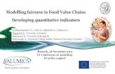Modelling fairness in Food Value Chains Developing ......Simulation and agent-based models (ABM) •Policy-makers lack of a whole-chain overview of the food system ØThis makes it