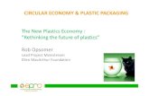CIRCULAR ECONOMY PLASTIC PACKAGING · circular economy & plastic packaging. circular economy . why plastics? brands & retailers london atlanta são paulo ... 311 mt (2014) macarthur