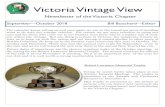 Victoria Vintage Viewvictoria.vccc.com/Newsletter/September-October2018.pdf · 2018-09-23 · Victoria Vintage View Newsletter of the Victoria Chapter The calendar keeps rolling on