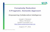 Complexity Reduction A Pragmatic, Semantic Approachjjs-sbw/html/Content/SSMU.pdf · System Concepts SM Complexity Reduction A Pragmatic, Semantic Approach Empowering Collaborative