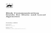 Risk Communication Guide for State and Local …...outrage factors). Possible Objectives of a Risk Communication Program Defining clear goals and objectives is one of the most important
