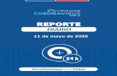 11 de mayo de 2020±as/Corona-Virus/Report… ·  3 4. Nuevos casos y nuevos recuperados diarios 5. Aumento % de casos nuevos confirmados a diario