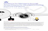 IATA Guidance managing aircraft airworthiness during and ... · focusing on airworthiness (e.g. aircraft parking vs. retirement, short vs. long term parking/storage, location(s) for