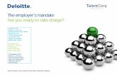 Theemployer smandate Areyoureadyto takecharge?€¦ · Corporate desk audit/ field audit/ PCB audit 2.1 Ensure employer compliance with MTD payments. ... Regulatory Compliance •Tax