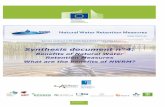 Benefits of Natural Water Retention Measures What …nwrm.eu/sites/default/files/sd4_final_version.pdfFresh Water: Integration of Natural Water Retention Measures (NWRM) in River basin