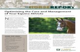 Spring 2014 A publication of the Center for Equine Health ... · Optimizing the Care and Management of Your Equine Athlete Spring 2014 A publication of the Center for Equine Health