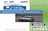 FIA INTERNATIONAL RALLY JAPAN SUPER RALLY ...rally-montre.com/2017/PDF/regulation_2017_e_2_all.pdf05:45-07:00 Recce registration 2 for JRC Rally HQs 06:00-12:00 Media accreditation