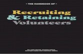 Recruiting Retaining Volunteers - Melbourne Australia 2018-12-13¢  Recruiting Retaining Volunteers