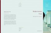 Modernismens Huse Modernismens Huse · 2014-11-19 · demonstrerede, at modernismen også var en realitet i Nordeuropa. Den første fik p.g.a. afstanden til Finland næppe den opmærksom-hed,