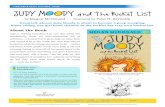 CANDLEWICK PRESS TEACHERS’ GUIDE and the Bucket List Judy Moody and the Bucket List • Teachers’ Guide • Candlewick Press • page 3 • Judy Moody ont and iustations coyiht