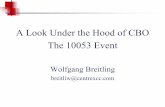 A Look Under the Hood of CBO The 10053 Eventcentrexcc.com/A Look under the Hood of CBO - the 10053 Event.ppt.p… · A Look Under the Hood of CBO The 10053 Event Wolfgang Breitling