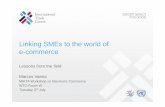 Linking SMEs to the world of e-commerce · National strategies for e-commerce growth Checklist: International e-payment Firm-level capabilities Bank account and online banking Sign-up