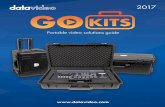 Datavideo GoKits.pdf · RMC-180 2x 50ft. SDI Cables HC-800 Case BB-MMBARR BNC Barrel IOOft. CAT-6 Cables 2 PTZ SOLUTION WORKFLOW DIAGRAM $1,799 Promotional Offer MSRP 2 Camera GoKit