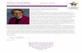 Farewell from Bishop Mary Froiland · 6/27/2018  · Bishop-Elect Viviane Thomas-Breitfeld Will Officially ... social media. For more information on how to get involved with this