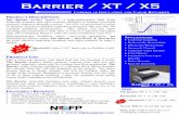 Barrier / XT / X5...The Barrier product family protects concrete from heat loss and moisture, especially when used in a radiant heat floor application. The Barrier under concrete insulation