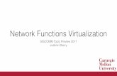 Network Functions Virtualization - SIGCOMM · Software-based sequential service chains in Network Function Virtualization (NFV) could introduce signicant performance over-head. Current