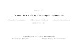 The KOMA-Script bundle - MITweb.mit.edu/texsrc/source/latex/koma-script/scrguien.pdf · (Script and Script2.0), Thomas Neumann (documentation, proof-read), Rolf Niepraschk (proof-read),