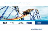 Theme Park Rides.Global Solutions - Renold · Renold Hi-Tec PM couplings are fitted on a variety of rides including swinging pendulum types. One coupling is fitted between the gearbox