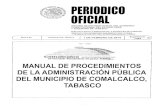 PERIODICO OFICIAL - Tabascoperiodicos.tabasco.gob.mx/media/periodicos/7451_B.pdfEpoca 6a. PERIODICO OFICIAL ORGANO DE DIFUSION OFICIAL DEL GOBIERNO CONSTITUCIONAL DEL ESTADO LIBRE