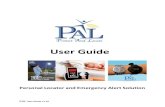 User Guide€¦ · PAL User Guide V1.02 6 3.1 Charge PAL & Portable RF Receiver Before activating and using PAL solution for the first time, you will need to fully charge the battery