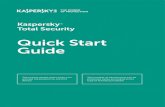 Quick Start Guide - Official Kaspersky eStore · (via Kaspersky Internet Security for Mac) 1. Installing the product • Download and install the latest product version at mac.kaspersky.com.