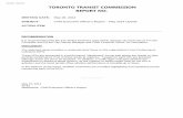 Revised: March/13 TORONTO TRANSIT COMMISSION …...The Q4 2013 Customer Satisfaction Survey demonstrates an overall customer satisfaction rating of 74%. This represents a slight decline