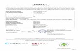 CERTIFICATE - Roundtable on Sustainable Palm Oil€¦ · Start date certificate 03-07-2017 Expiration date certificate 02-07-2022 Date of first RSPO certification 03-07-2017 Certificate