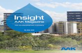 Insight - AAK...2016/05/02  · AAK growth markets – a closer look, pages 3–11 Customer Co-Development from east to west, pages 12–13 Lead generation through innovation awards,
